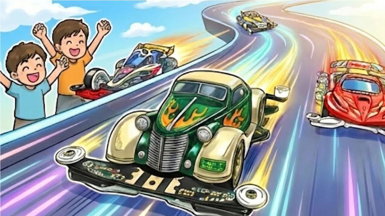 ミニ四駆 走行体験＆マイマシン走行会！